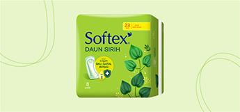  Softex Daun Sirih Wing 23cm 8 pads