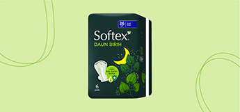 Softex Daun Sirih 36cm 6 pads
