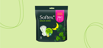 Softex Daun Sirih 3 in 1